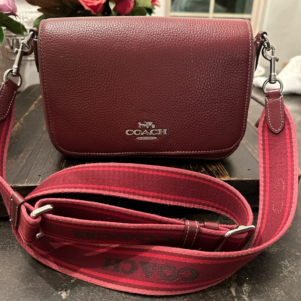Coach Cross Body Leather Purse